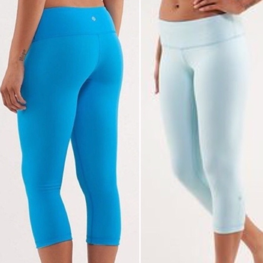 Lululemon Wunder Under Capris, Size 4